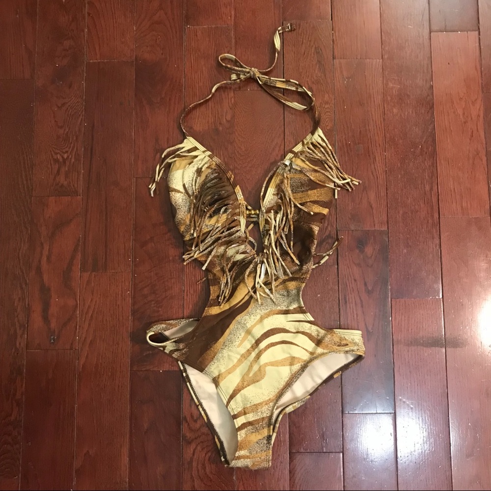 Fringe Monokini